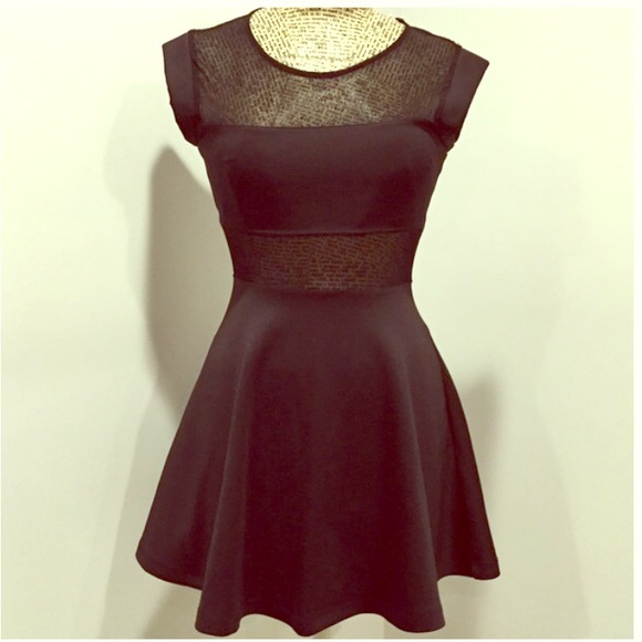 Black Skater dress