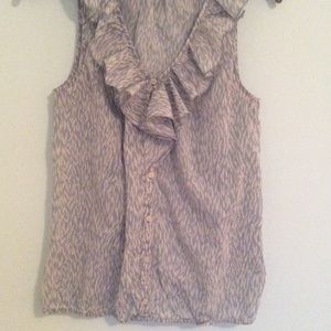 Loft sleeveless blouse