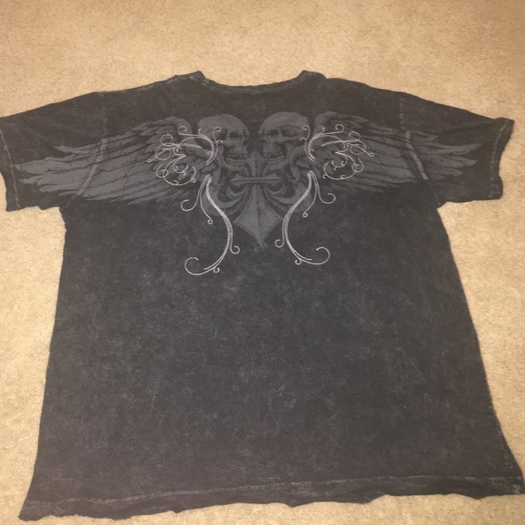 Grey Affliction T-shirt 3XL