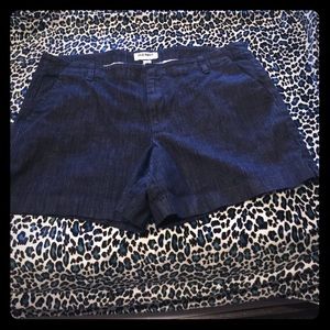 💟💟CuTe OLD NAVY shorts Size 16 Dark Denim💟💟