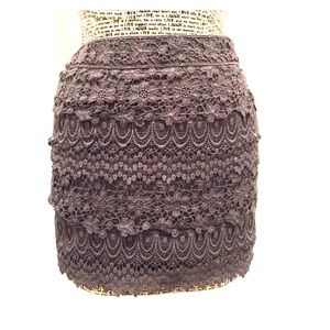 Laced skirt