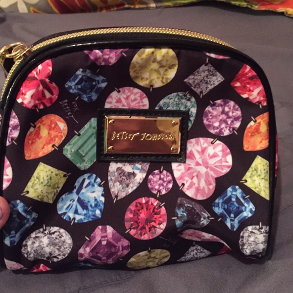 2 Makeup bags: Betsey Johnson