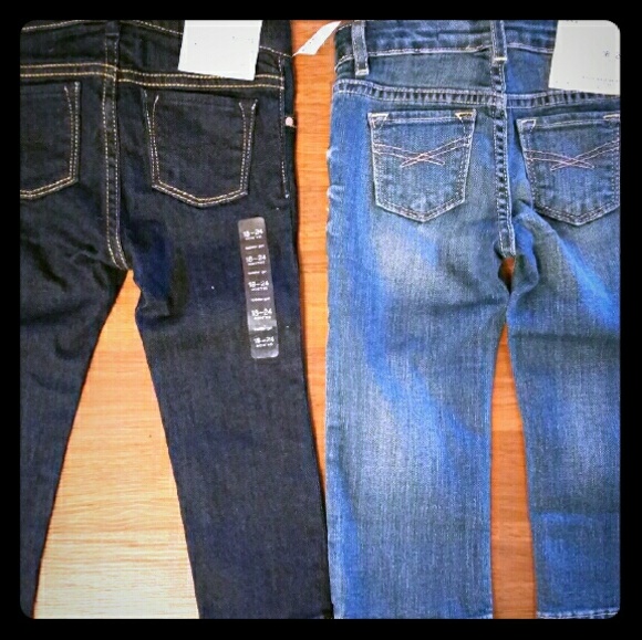 Lot Toddler Girl Baby Gap Denim Jeans