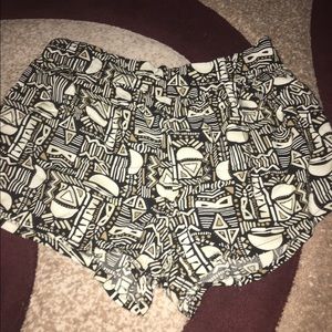 Tribal Print Shorts