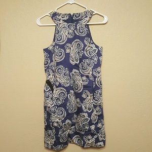 Loft paisley dress