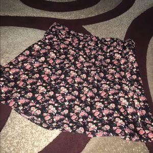 Floral Skater Skirt