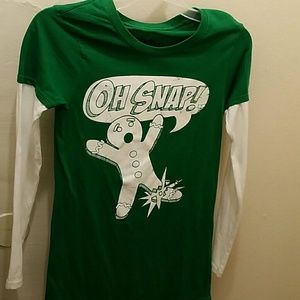 Fifth Sun Long Sleeve Gingerbread Shirt