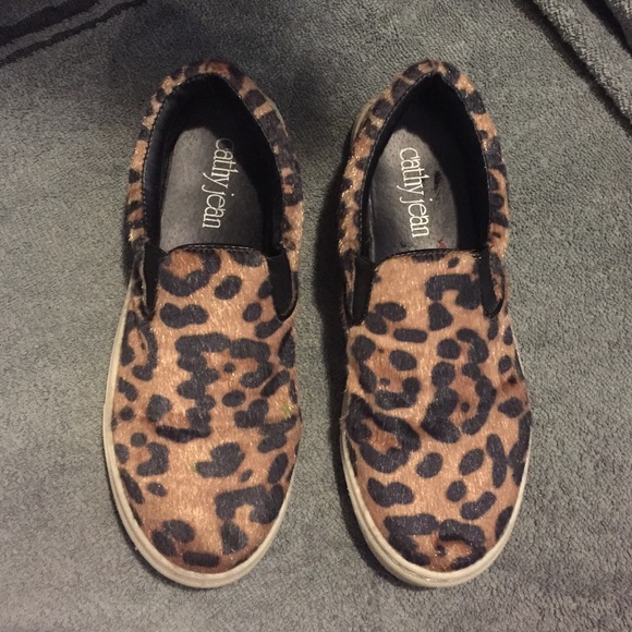 Cathy Jean Leopard slip on