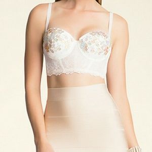 Bebe Aurora jeweled bustier