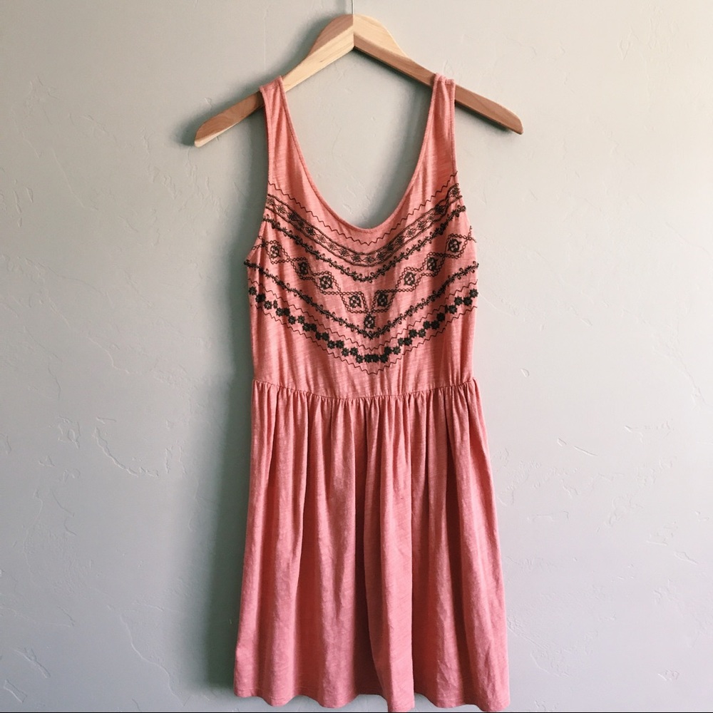 embroidered dress