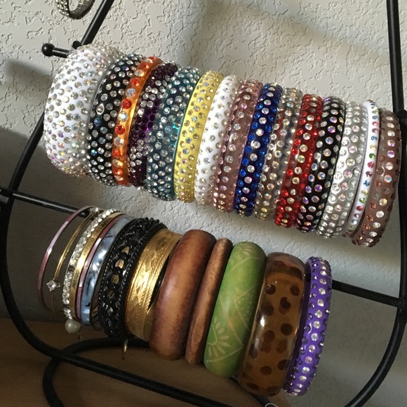 Crystal Plastic Bracelets