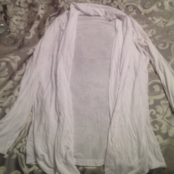 White Flowy Cardigan