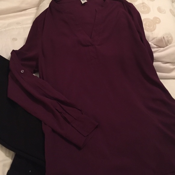 Plum tunic - Picture 3 of 3