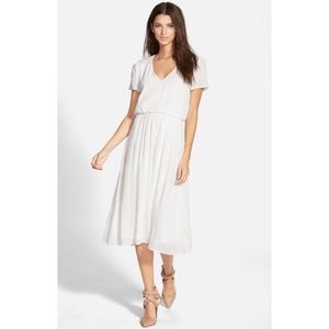 Blouson Midi Dress