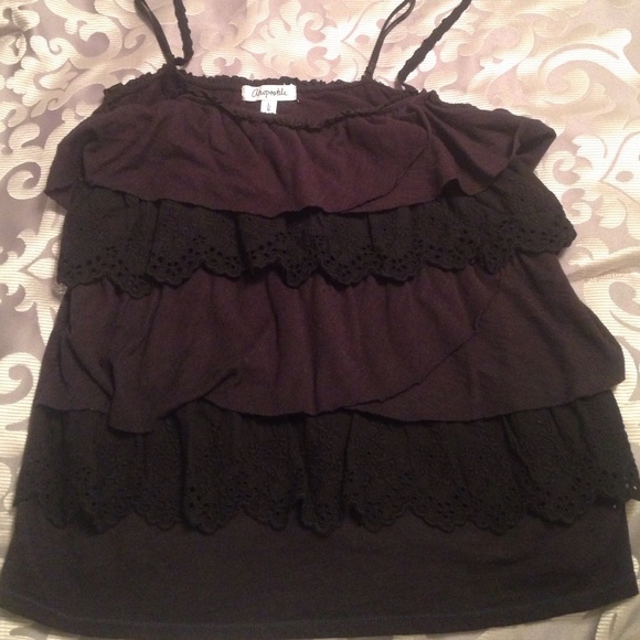 Black Spaghetti Strap Top