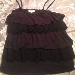 Black Spaghetti Strap Top