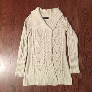 The Limited Open Knit Cardigan