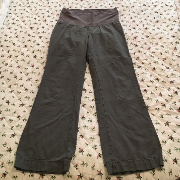 Maternity wide leg pants