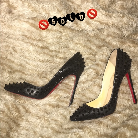 Christian Louboutin Pigalle Spikes 120 - Picture 1 of 4