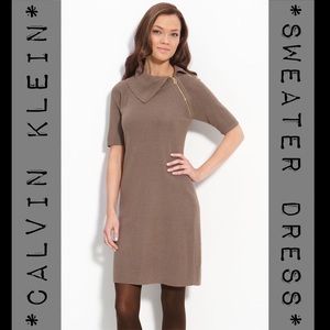 ❄️EUC Calvin Klein Sweater Dress