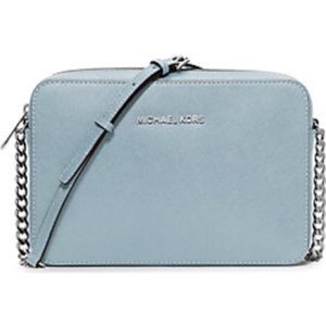 Baby Powder Blue Michael Kors crossbody bag