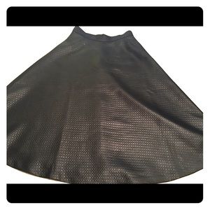 Banana republic flare skirt quilted