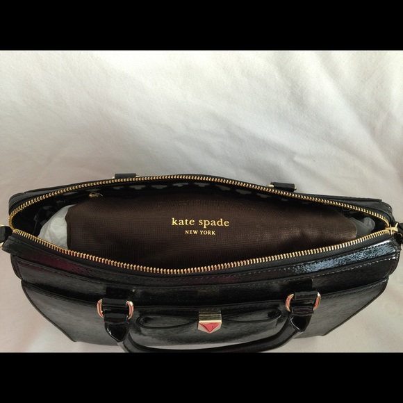 NWT Kate Spade Beacon Court Jeanne Handbag (Blk) - Picture 2 of 4