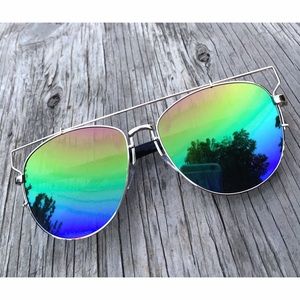 Aviator Sunglasses, Mirrored Sunglasses