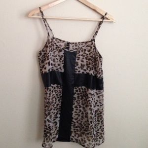 Cheetah print top