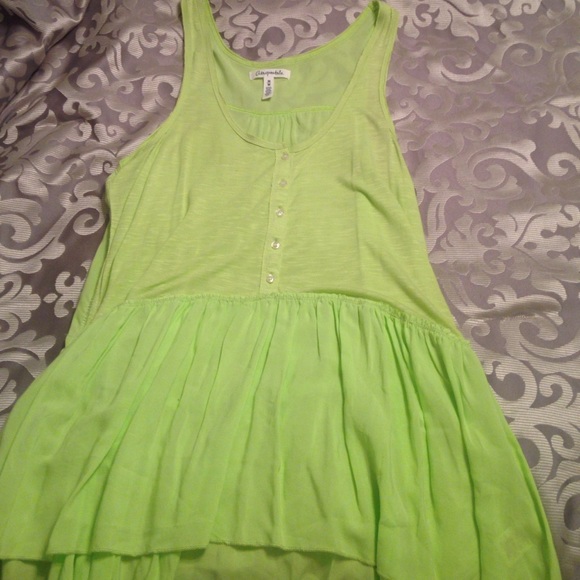 Lime Green tank