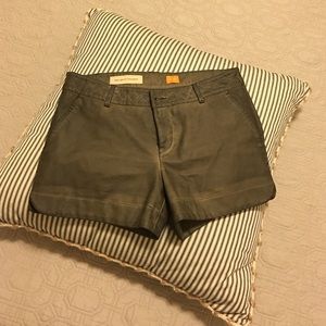 Leather Pilcro Shorts