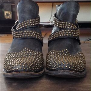Jeffrey Campbell + Free People Studded Ankle Boot