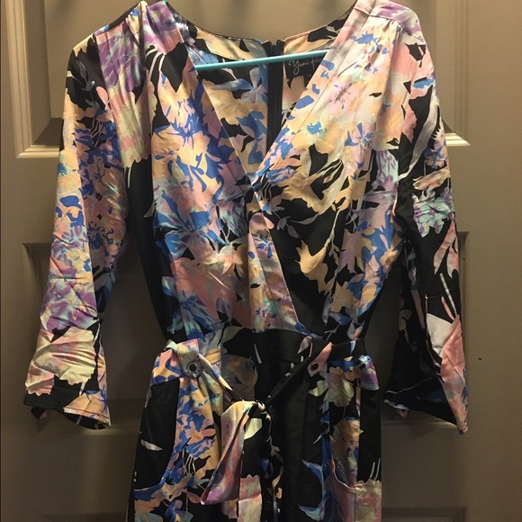 Yumi Kim Gorgeous floral silk romper