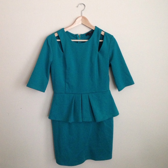 Teal dress