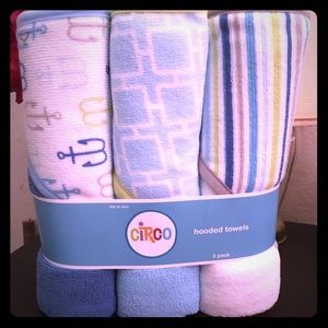 Hooded baby towels
