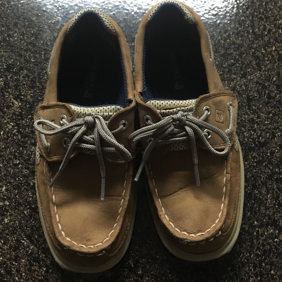 Little boys size 12 Sperrys