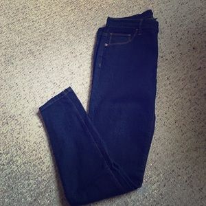 Dark blue jeggings