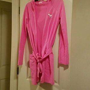 Victoria's Secret Hooded Bath Robe