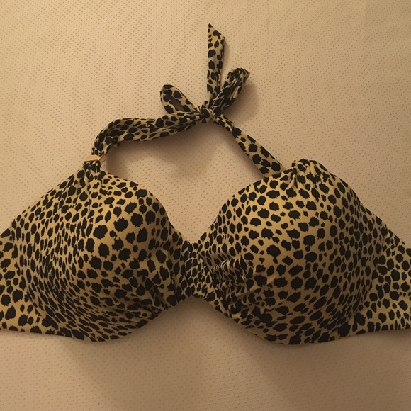 BRAND NEW Victoria's Secret Cheetah Bikini Top
