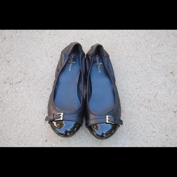 Cole Haan Jenni Buckle Ballet Flat size 8