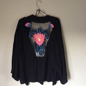 Embroidered Kimono