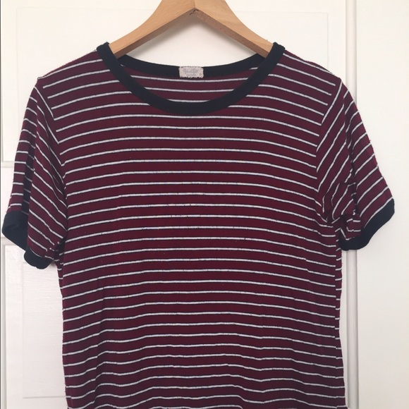 Brandy Melville Striped Nadine Top