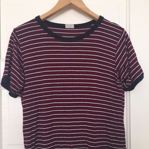 Brandy Melville Striped Nadine Top