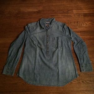 Chambray tunic