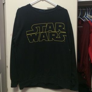 black star wars pullover