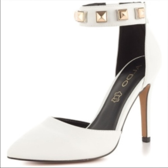 Aldo Shoes - Aldo Cellina white pumps 7 1/2
