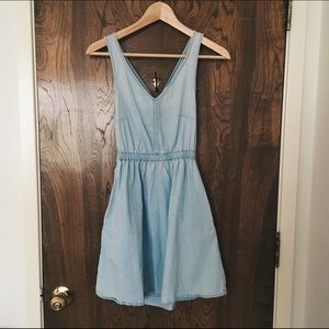H&M chambray dress
