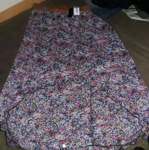 Long Floral skirt
