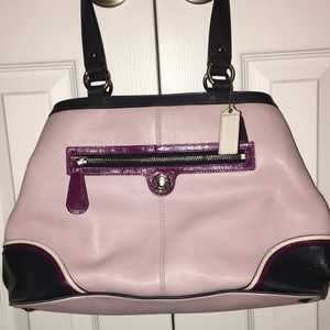 Lilac Coach Purse