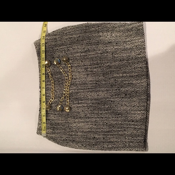 BCBG mini tweed skirt